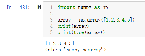 数据挖掘学习记录（一）：科学计算库numpy